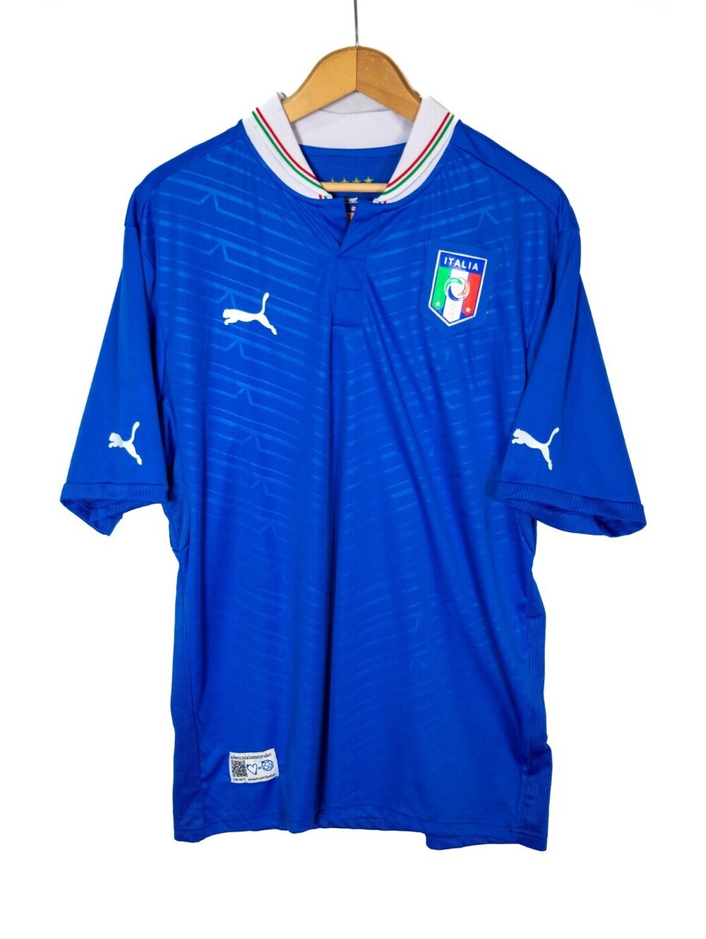 Italy Team Jersey Home Football Soccer Shirt 2007 - 2009 Puma - Men's XL